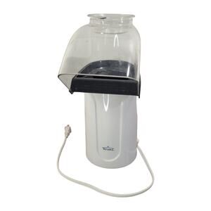 Rival Popcorn Maker Hot Air White RV-932 Stand Alone Used Tested Healthy Eating